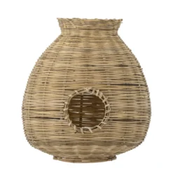 Bloomingville Bambus Laterne Ottine mit Glas