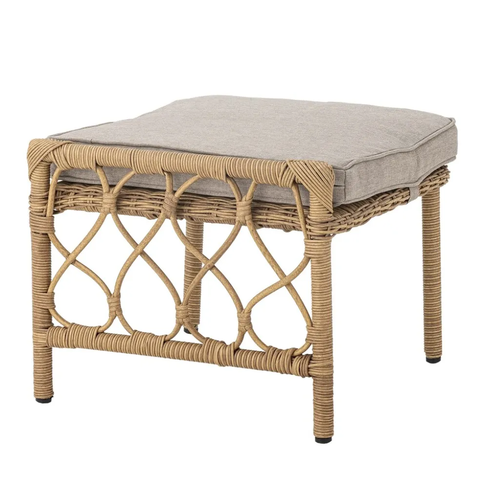 Bloomingville Belluce Loungesessel mit Hocker