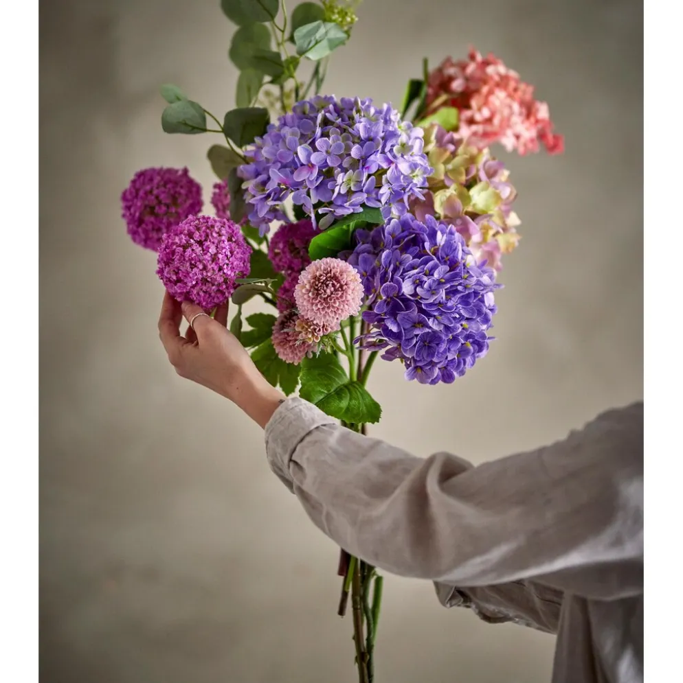 Bloomingville Blumenstrauß Edge Violett, Künstliche Blumen