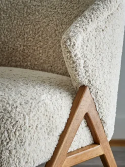 Bloomingville Camino plüschiger Loungesessel