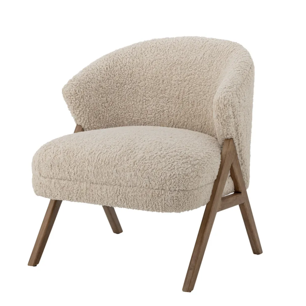 Bloomingville Camino plüschiger Loungesessel
