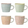 Bloomingville Carla Becher mit Henkel 4er Set