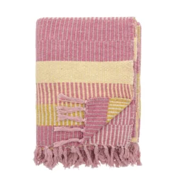 Bloomingville Decke Isnel aus recycelter Baumwolle