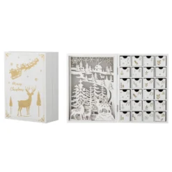 Bloomingville Elimar Adventskalender mit Licht