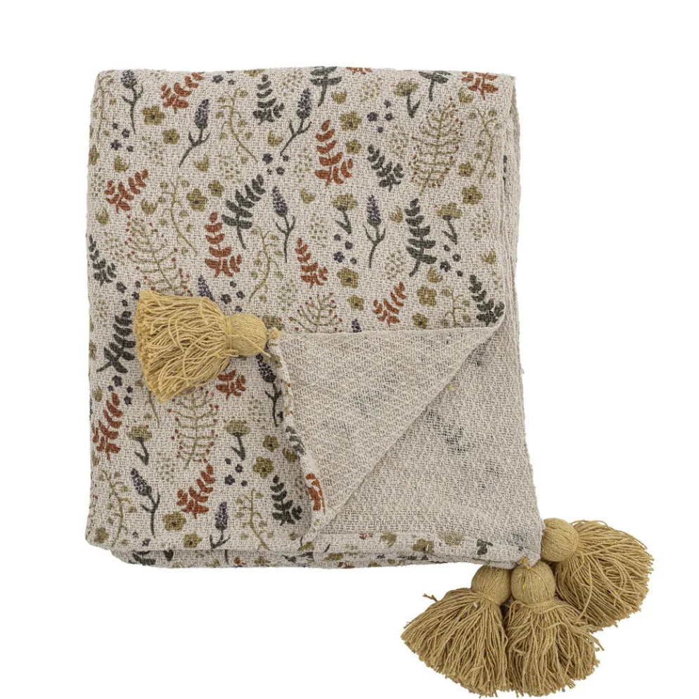 Bloomingville Filipa Decke, Recycelte Baumwolle