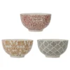 Bloomingville Genia Schale, Steingut 3er