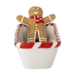 Bloomingville Ginnie Schale aus Keramik, Weihnachten