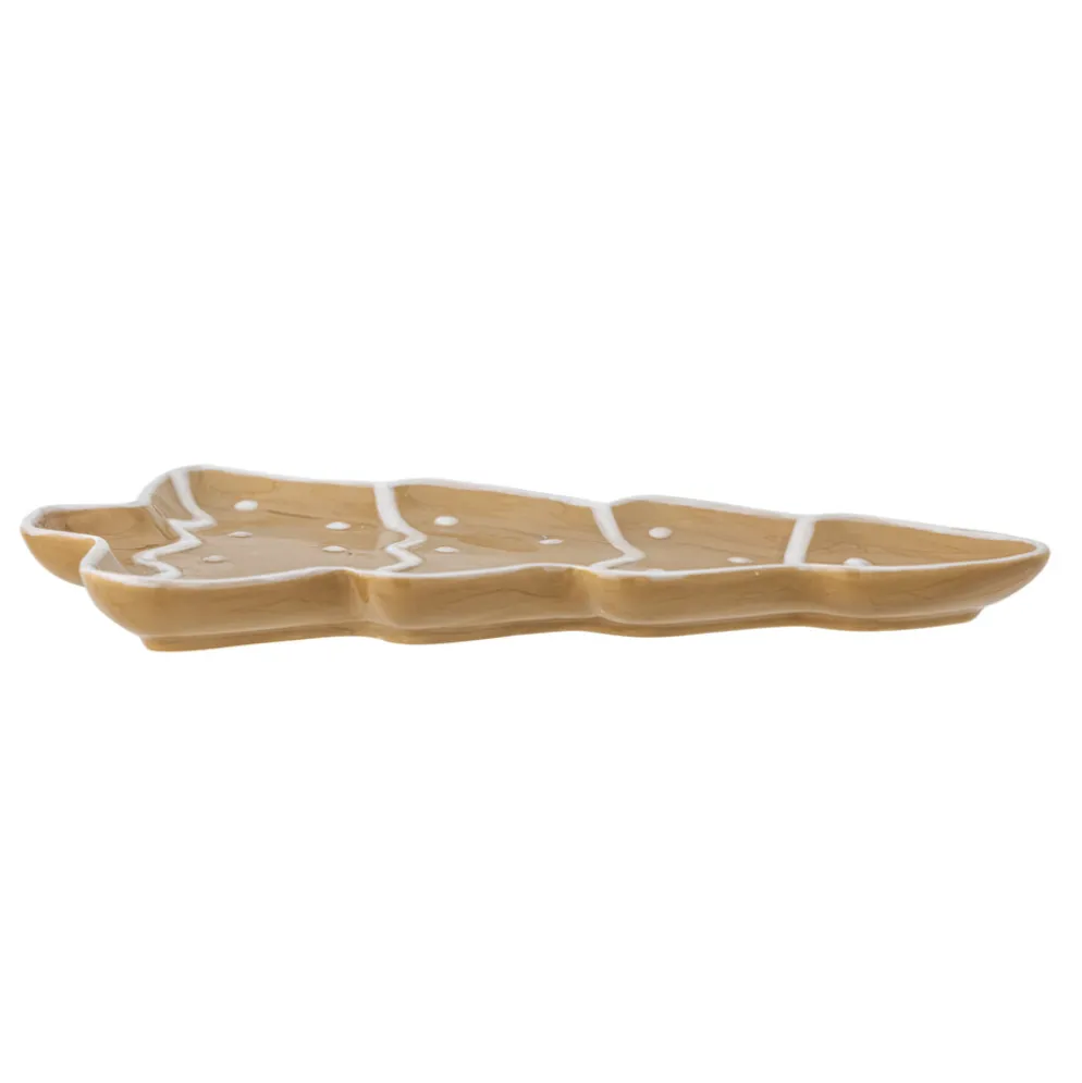 Bloomingville Ginnie Servierplatte, Lebkuchen