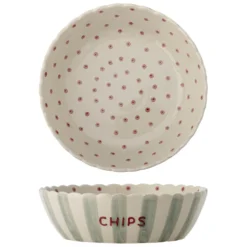 Bloomingville Hygge Chips-Schale aus Steingut