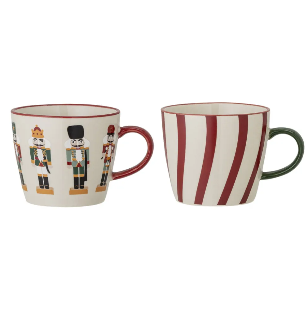 Bloomingville Jolly Becher, Weihnachtsbecher Set