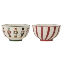 Bloomingville Jolly Schalen, Weihnachten, 2er Set