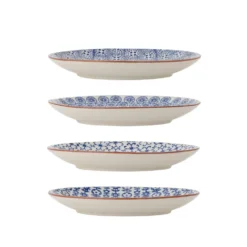Bloomingville Karine Dessert-Teller-Set, Blau – Ø 20 cm