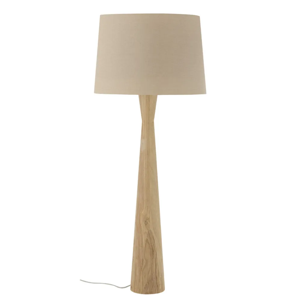 Bloomingville Leonor Stehlampe, Gummibaumholz