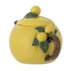 Bloomingville Limone Teekanne, Gelb, Steingut