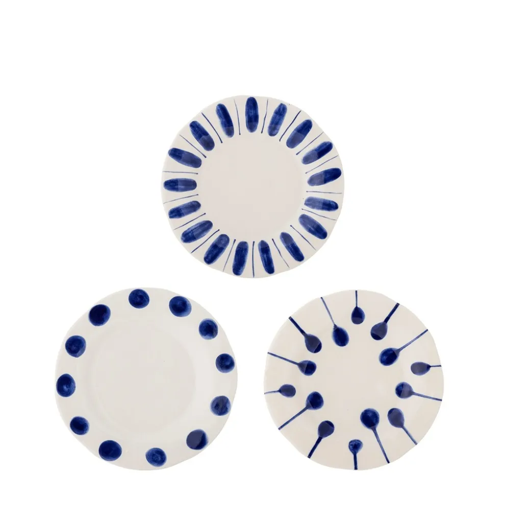 Bloomingville Linora Dessert Teller-Set 3er