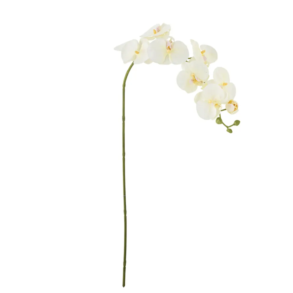Bloomingville Orchideen Stiel, Weiß, Künstliche Blume
