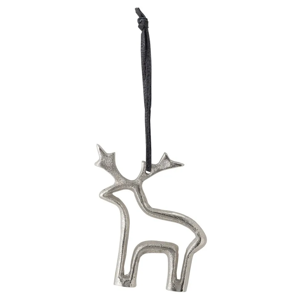 Bloomingville Ornament Elch Rooni aus Aluminium