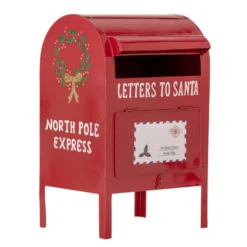 Bloomingville Santas Briefkasten Deko Metall