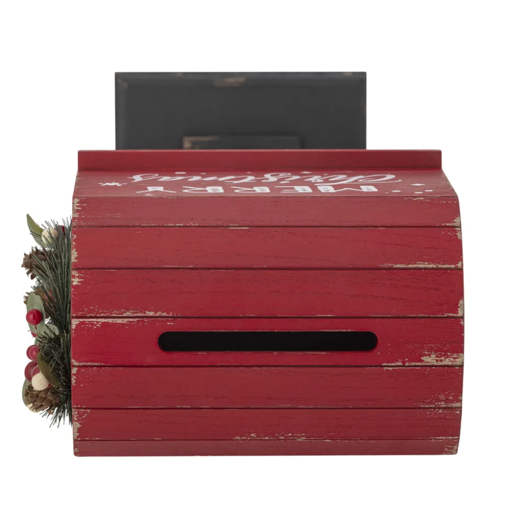 Bloomingville Santas Briefkasten Deko mit Standfuß