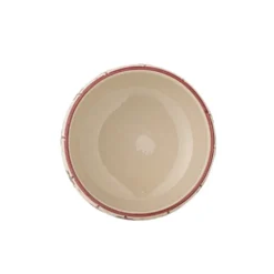 Bloomingville Steingut-Schale Ornamentia Weihnachten 4er-Set 535 ml