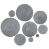 Bloomingville Tablett Karenlil 9er Set aus Metall