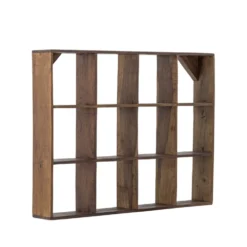 Bloomingville Tilo Becherregal, Geschirr-Regal Recyceltes Holz