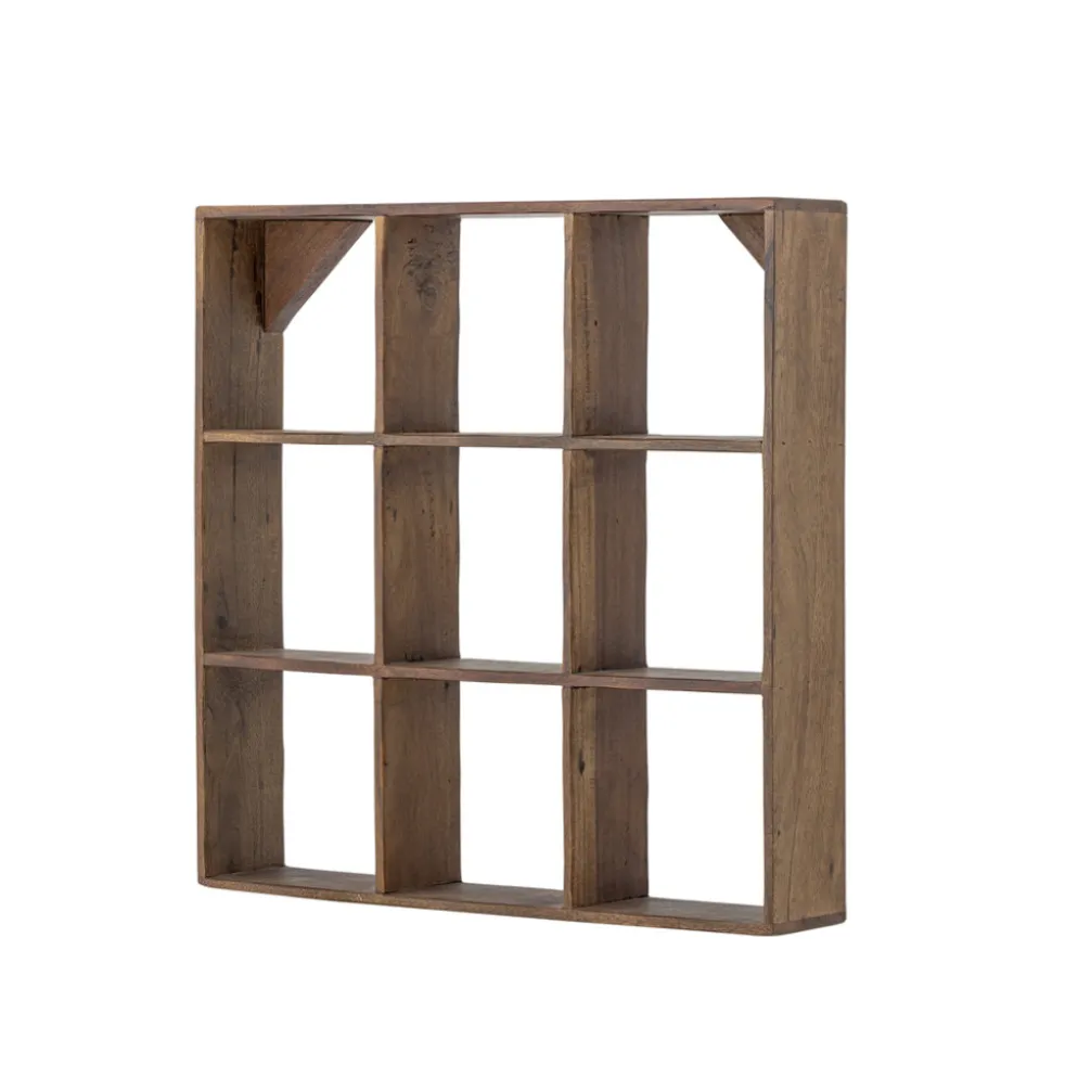 Bloomingville Tilo Becherregal, Geschirr-Regal Recyceltes Holz