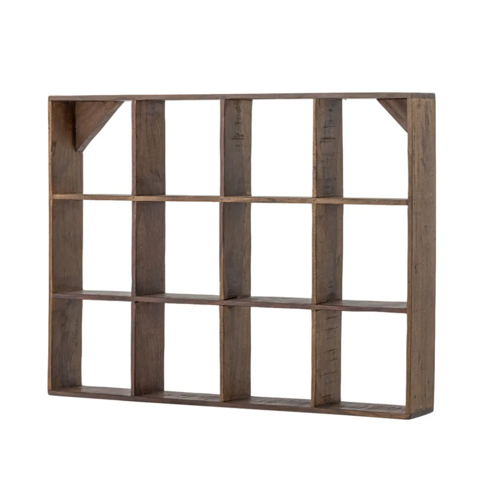 Bloomingville Tilo Becherregal, Geschirr-Regal Recyceltes Holz