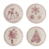 Bloomingville Wonderland Teller Rose 4er-Set