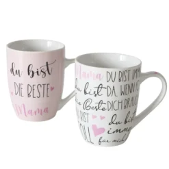 Boltze Becher beste Mama, 2er Set