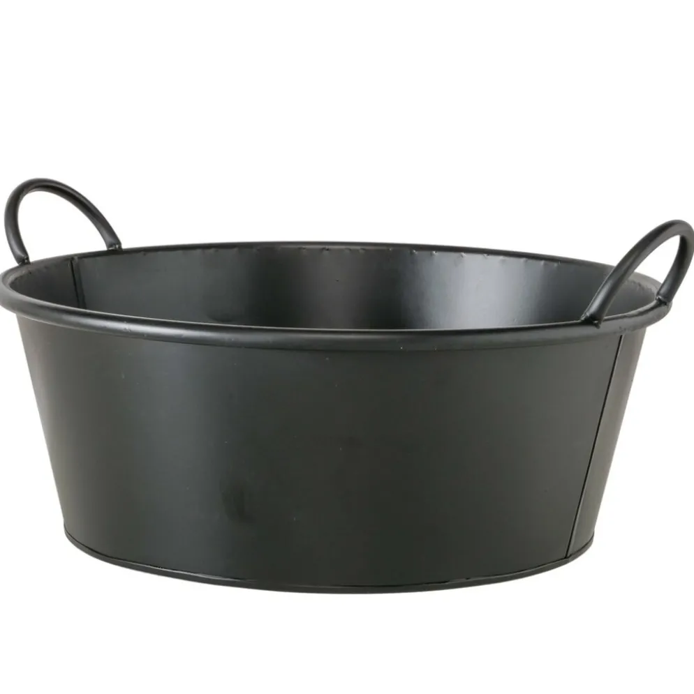 Boltze Übertopfe-Set Jackson Black 3er