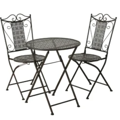 Boltze Bistroset Broder Tisch und Stühle