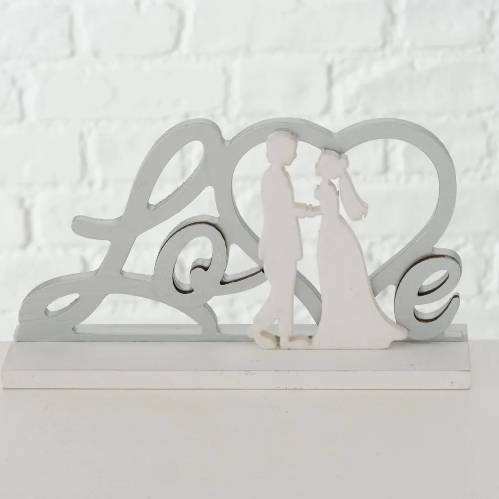 Boltze Deko Aufsteller Love