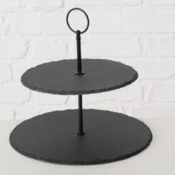 Boltze Etagere aus Schiefer Stonka