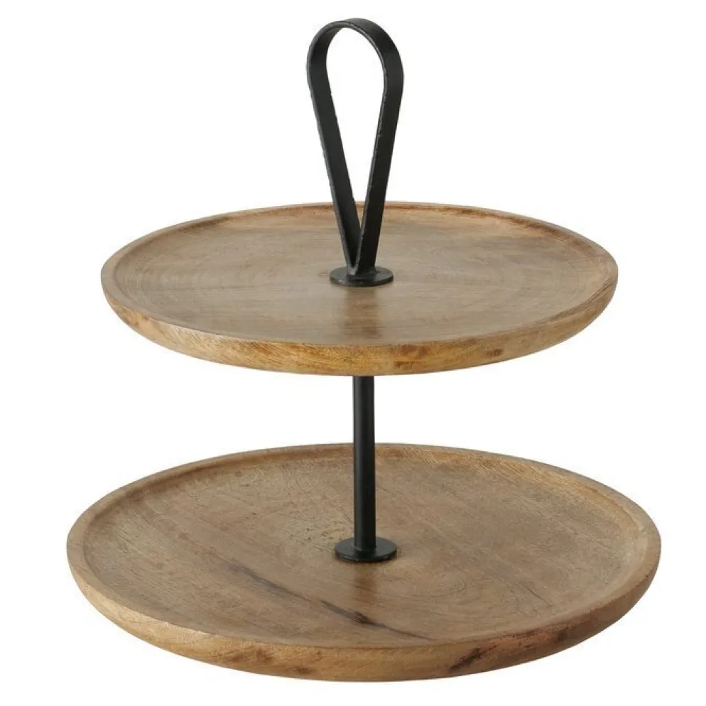 Boltze Etagere Kabir aus Holz