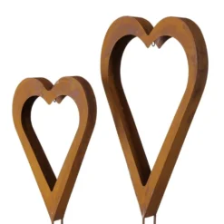 Boltze Gartenstab Heart, 2 tlg