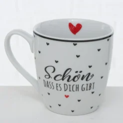 Boltze Jumbobecher Schön, dass es Dich gibt 3er Set