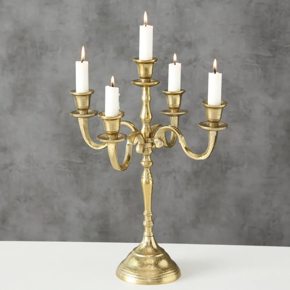Boltze Kerzenhalter Victoria gold