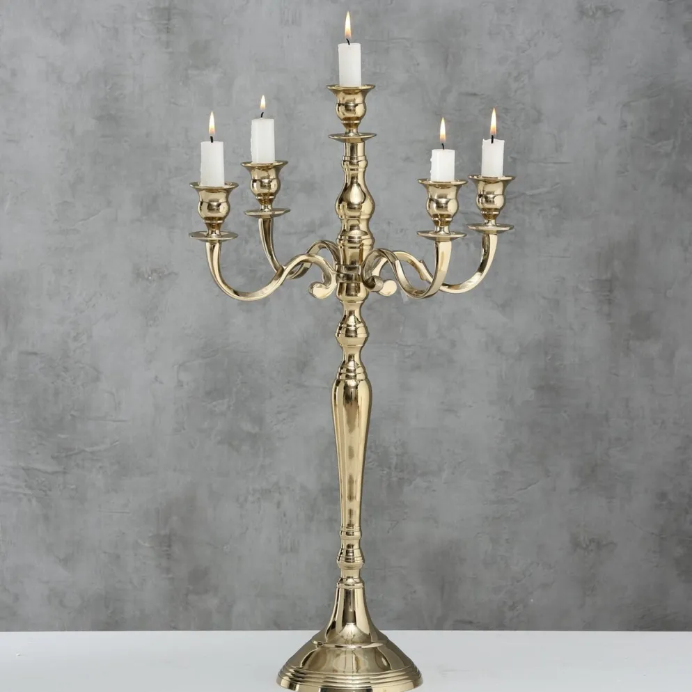 Boltze Kerzenhalter Victoria gold