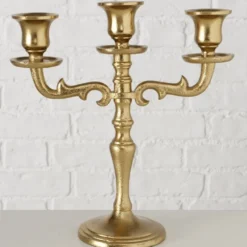 Boltze Kerzenleuchter Varas aus Aluminium