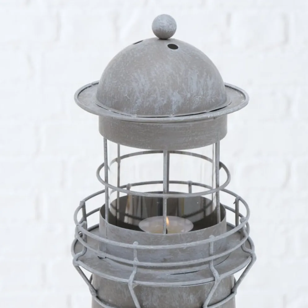 Boltze Laterne Leuchtturm, 2er Set