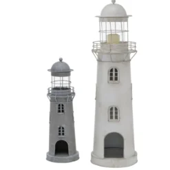 Boltze Laterne Leuchtturm, 2er Set