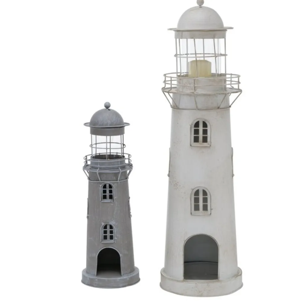 Boltze Laterne Leuchtturm, 2er Set
