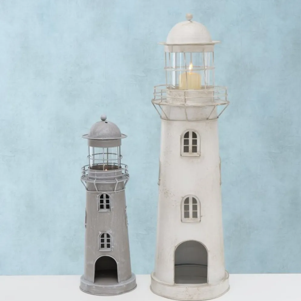 Boltze Laterne Leuchtturm, 2er Set
