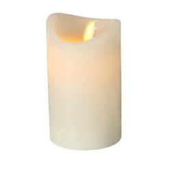 Boltze LED Kerze Bino mit Timer und Swing Flame