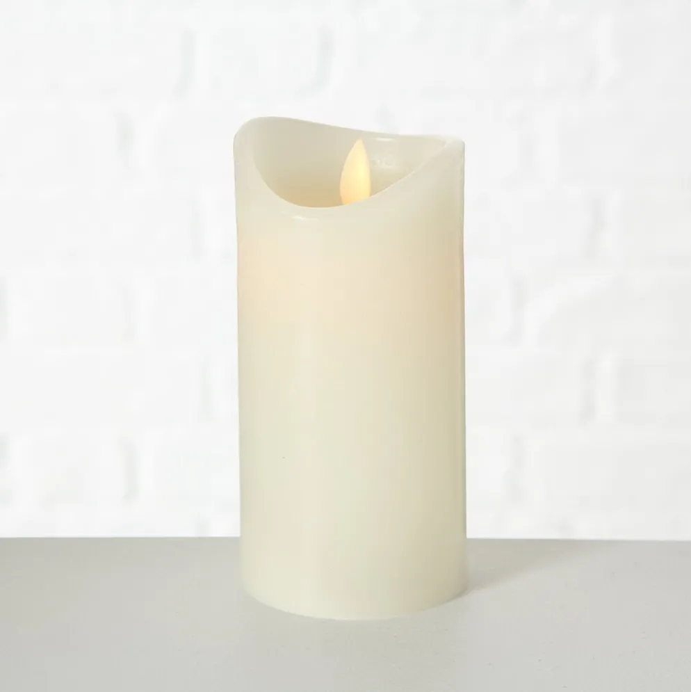 Boltze LED Kerze Bino mit Timer und Swing Flame