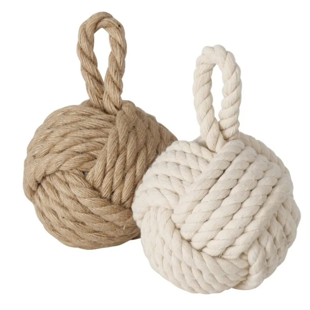 Boltze Maritimer Türstopper Zuber, 2er Set