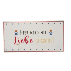 Boltze Schild Essen gut, alles gut, 4er