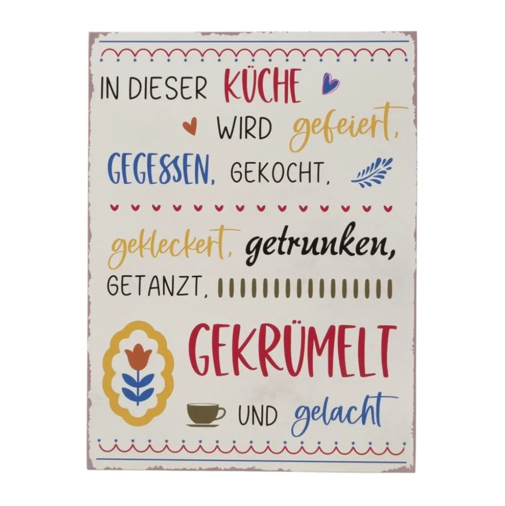 Boltze Schild Kochen mit Liebe 2er