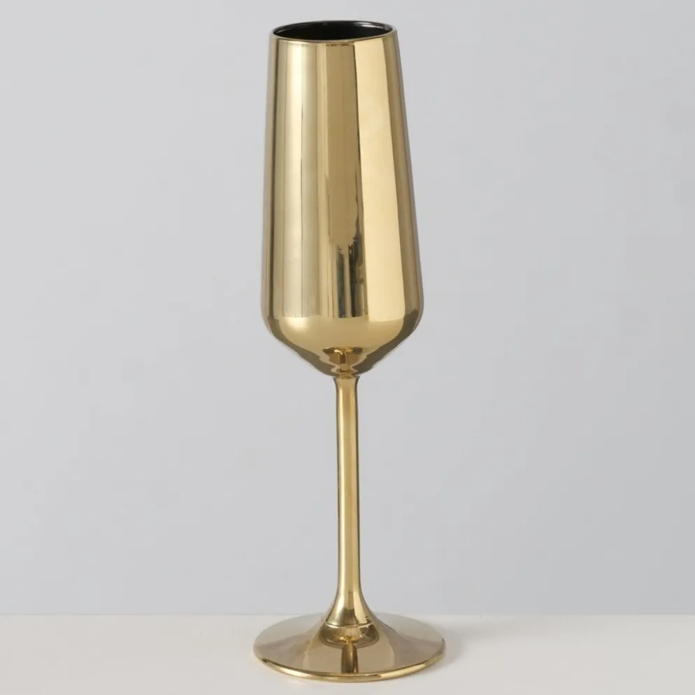Boltze Sektglas Adora Metallic